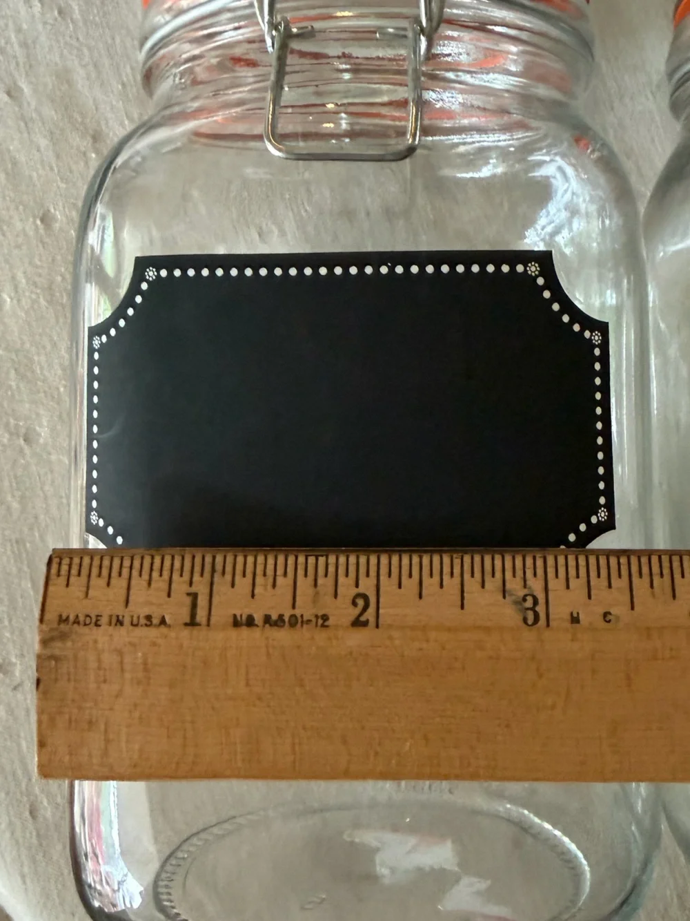 Chalk It Up Dotted Chalkboard Bail & Trigger Canisters (set of 2)